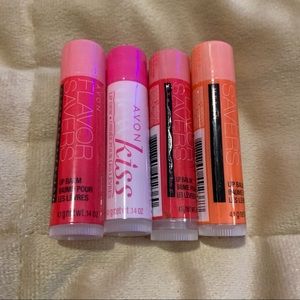 5 Piece Avon Lip Balm Bundle
